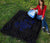 Hawaii Turtle Hibicus Map Premium Quilt - Blue - Polynesian Pride