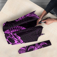 Tonga Umbrella Turtle Mermaid Polynesian Pattern Violet - Polynesian Pride