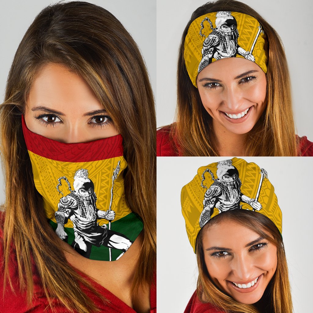 Polynesian Warrior Ikaika Kanaka Hawaii Bandana 3 - Pack - Polynesian Pride