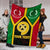 Polynesian Vanuatu Custom Personalised Premium Blanket - Vanuatu Flag and Coat Of Arms - Polynesian Pride