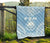 Federated States Of Micronesia Premium Quilt - FSM Seal Polynesian Chief Light Blue Version - Polynesian Pride