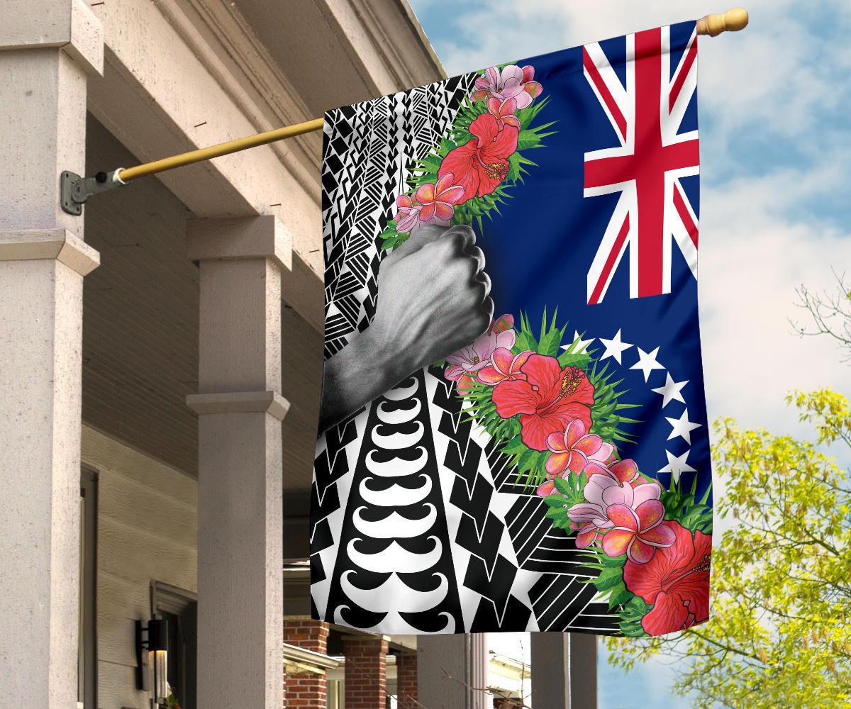 Cook Islands Flag - Curve Style - Polynesian Pride