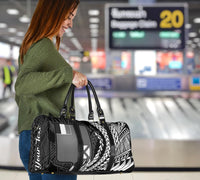 Wallis and Futuna Travel Bag - Custom Personalised Wings Style - Polynesian Pride