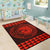 Kakau Seal Of Hawaii Polynesian - Orange Rug - Polynesian Pride