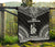 New Caledonia Premium Quilt - New Caledonia Coat Of Arms Polynesian Chief Black Version - Polynesian Pride