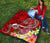 Hawaii Premium Quilt - Turtle Plumeria Polynesian Tattoo Red Color - Polynesian Pride