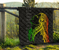 Hula Girl Premium Quilt - Polynesian Pride