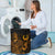 Pohnpei Laundry Basket - Polynesian Turtle Hibiscus Gold - Polynesian Pride