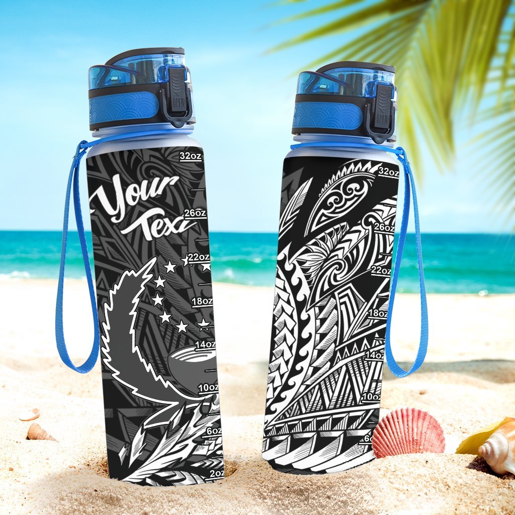 Pohnpei State Custom Personalised Hydro Tracking Bottle - Wings Style - Polynesian Pride