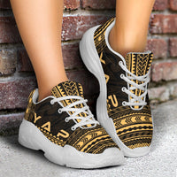 Yap Chunky Sneakers - Polynesian Chief Gold Version - Polynesian Pride
