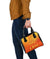 Sun In Leo Zodiac Shoulder Handbag Polynesian Tattoo Simple - Orange - Polynesian Pride