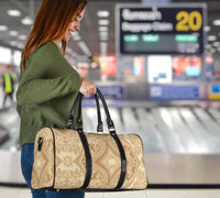 Polynesian Plumeria Mix Gold Hawaii Travel Bag - Polynesian Pride