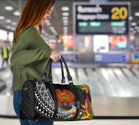 Papua New Guinea Travel Bag - Seal Spiral Polynesian Patterns - Polynesian Pride