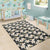 Tropical Toucans Hibiscus Palm Leaves Rug - Polynesian Pride