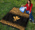 Hawaii Premium Quilt - Gold Kanaka Maoli Polynesian Tattoo & Black Frog - Polynesian Pride