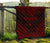 Chuuk Premium Quilt - Chuuk Flag Polynesian Chief Red Version - Polynesian Pride