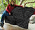 Hawaiian Kanaka Honu Hibiscus Tornando Gray Polynesian Premium Quilt - Polynesian Pride