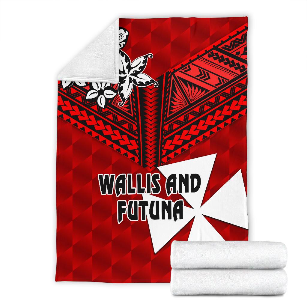 Wallis and Futuna Rugby Premium Blanket Sporty Vibes - Polynesian Pride