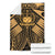 Samoa Polynesian Premium Blanket - Samoa Gold Seal with Polynesian Tattoo - Polynesian Pride