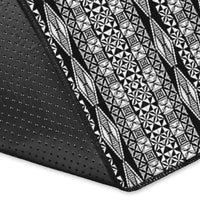 Polynesian Grey Area Rug - Polynesian Pride