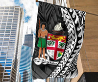 Fiji Flag - Wings Style - Polynesian Pride