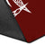 Hawaiian Hibiscus Polynesian Rug Red Rug - Polynesian Pride