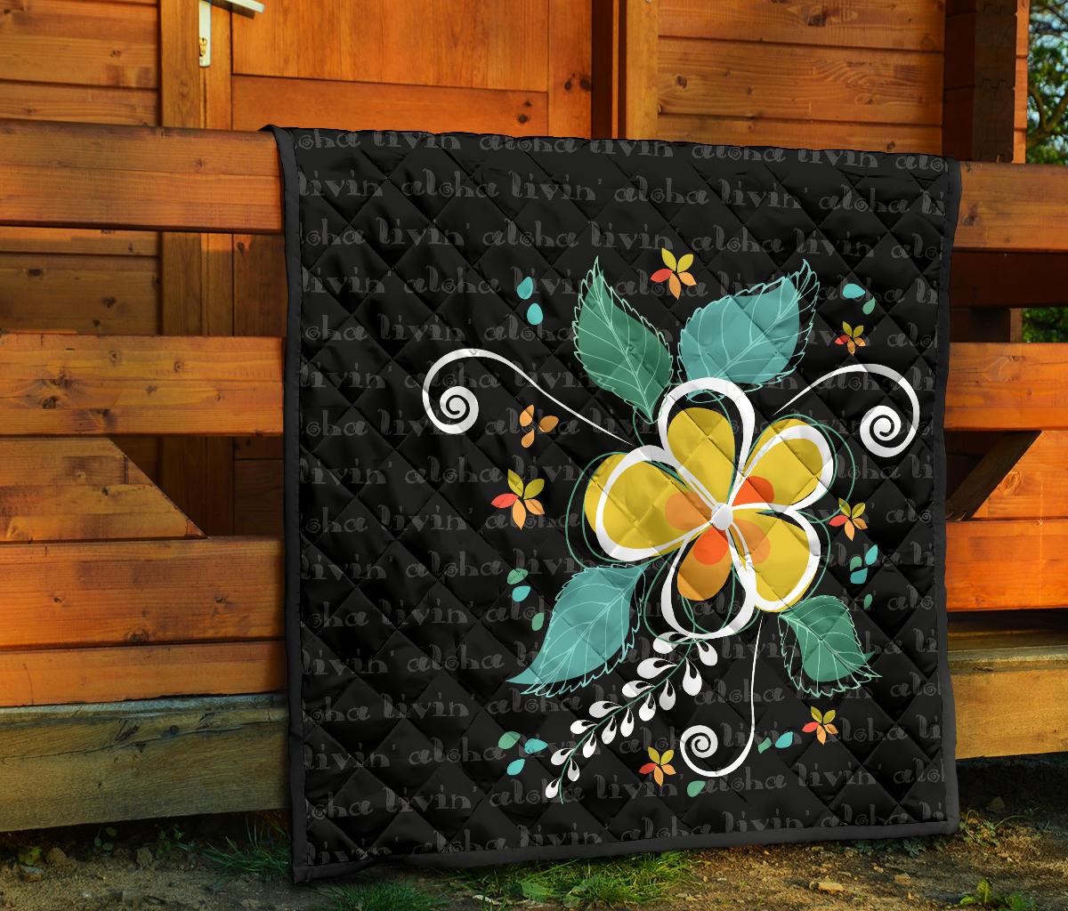 Aloha Hibiscus Premium Quilt - Polynesian Pride