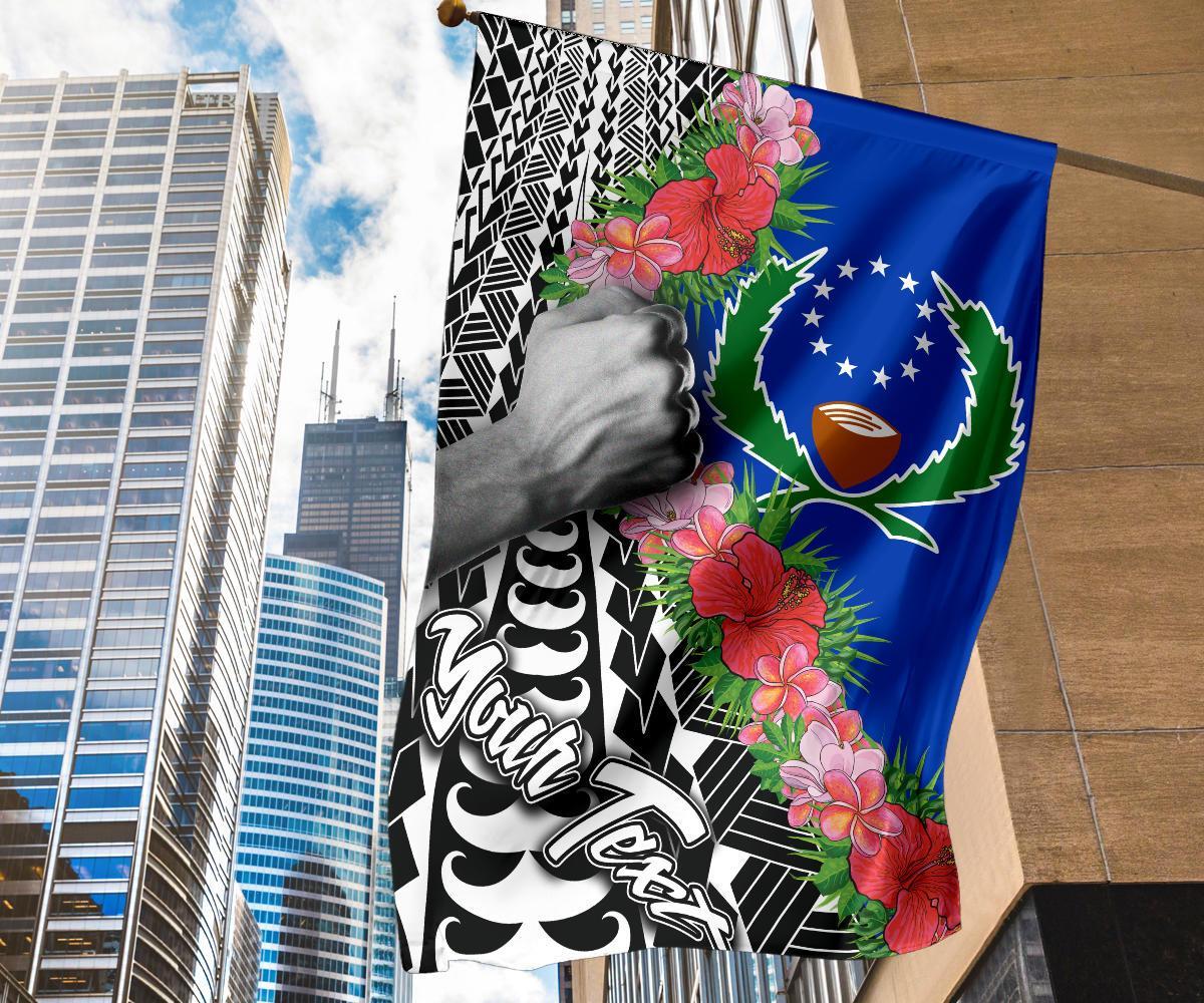 Pohnpei State Flag - Custom Personalised Curve Style - Polynesian Pride