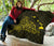 Rays Hawaii Map Polynesian Premium Quilt - Yellow - Polynesian Pride