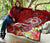 FSM Premium Quilt - Turtle Plumeria (RED) - Polynesian Pride