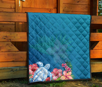 Polynesian Turtle Premium Quilt - Polynesian Pride