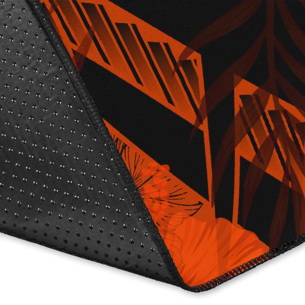 Tahiti Polynesian Area Rug - Vintage Polynesian Turtle - Polynesian Pride