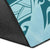 Hawaii Polynesian Turtle Hibiscus Blue Rug - Bless Style - Polynesian Pride