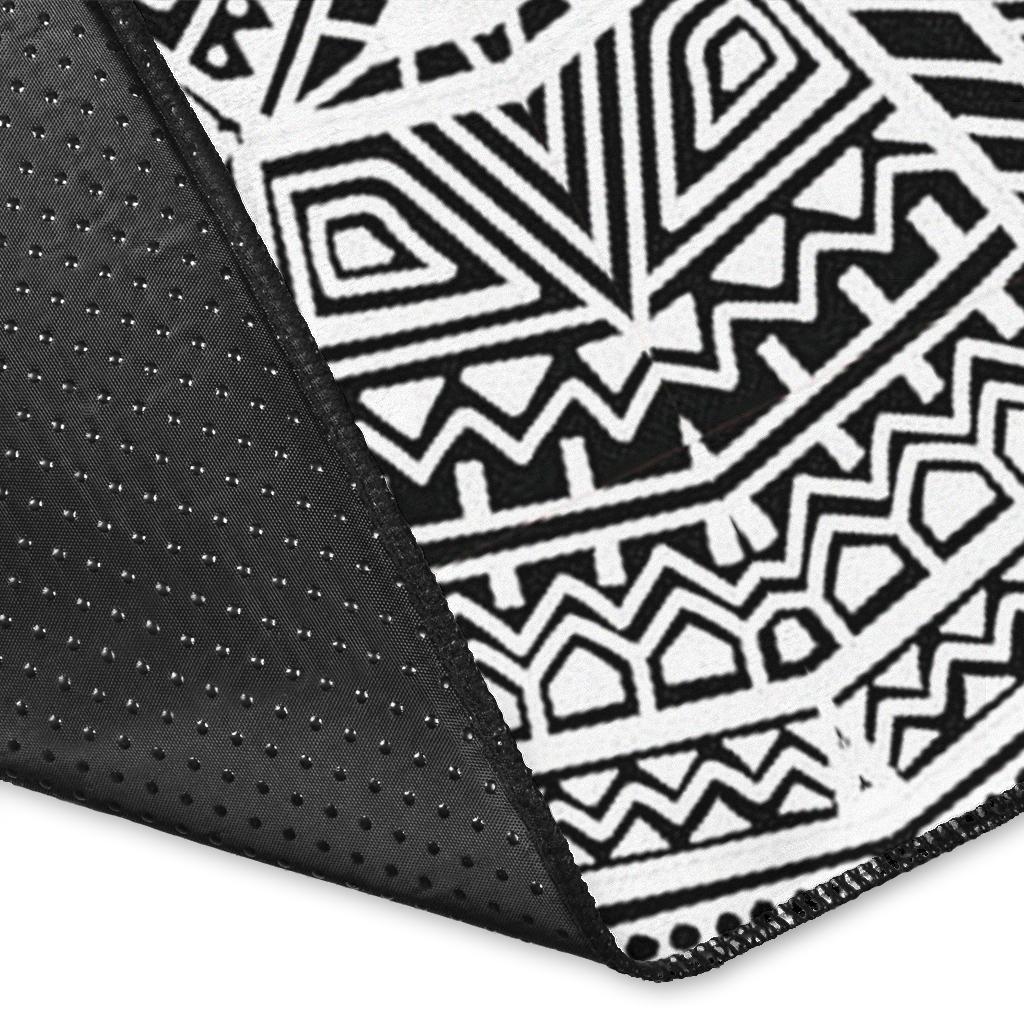 Polynesian Black Area Rug - Polynesian Pride