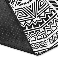 Polynesian Black Area Rug - Polynesian Pride