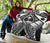 Guam Polynesian Premium Quilt - Guam White Seal with Polynesian Tattoo Ver 01 - Polynesian Pride
