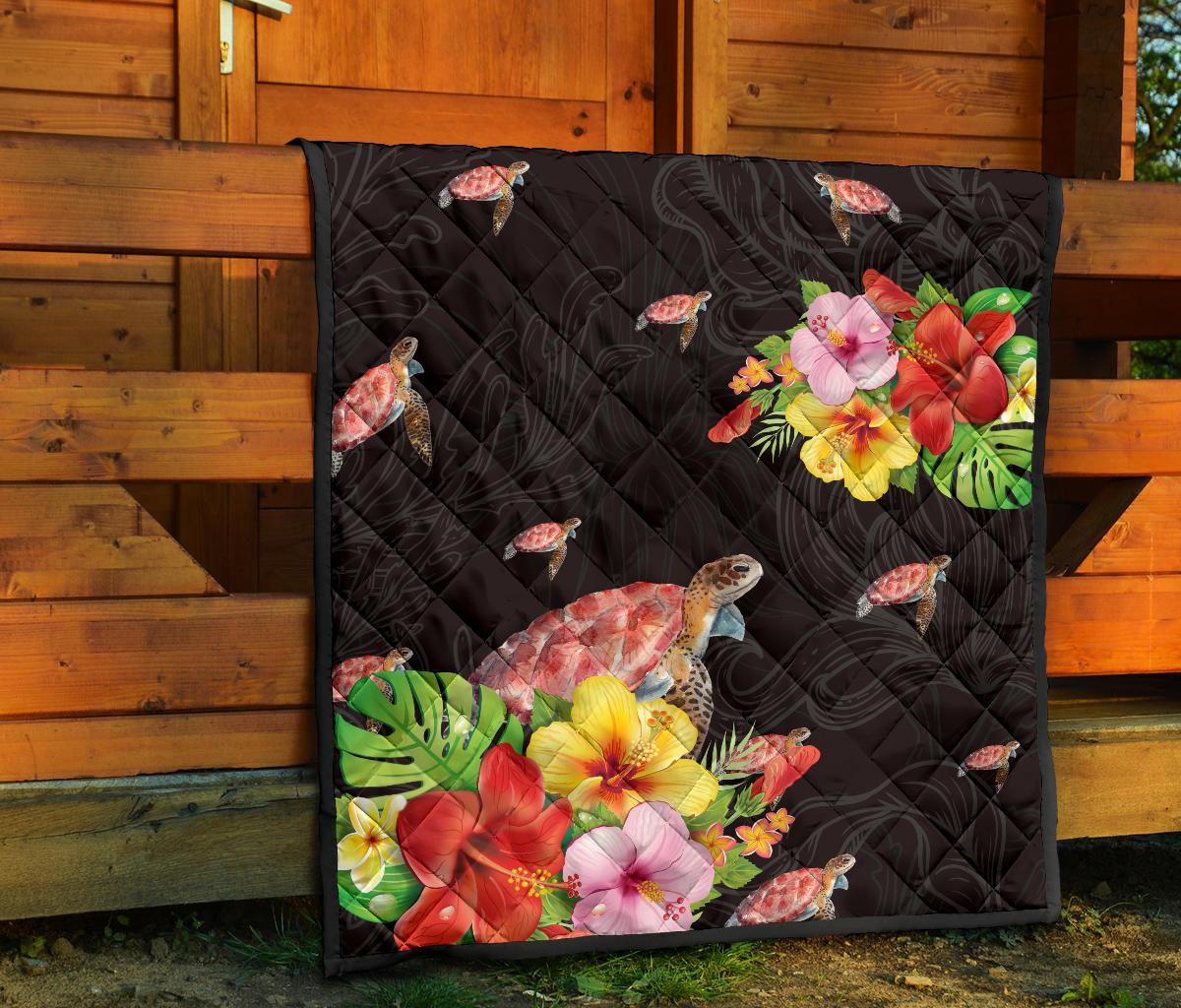 Ocean Turtle Premium Quilt - Polynesian Pride