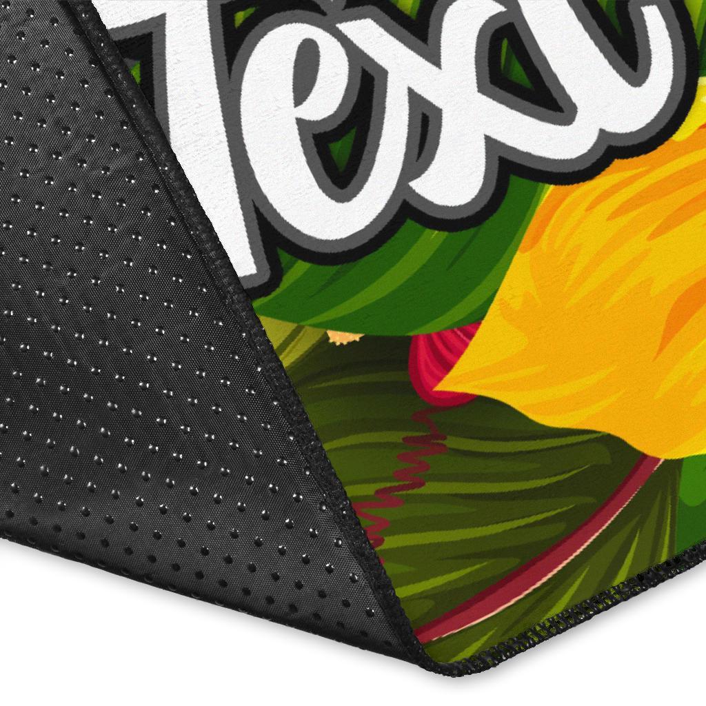 Pohnpei State Area Rug - Custom Personalised Seal Spiral Polynesian Patterns - Polynesian Pride