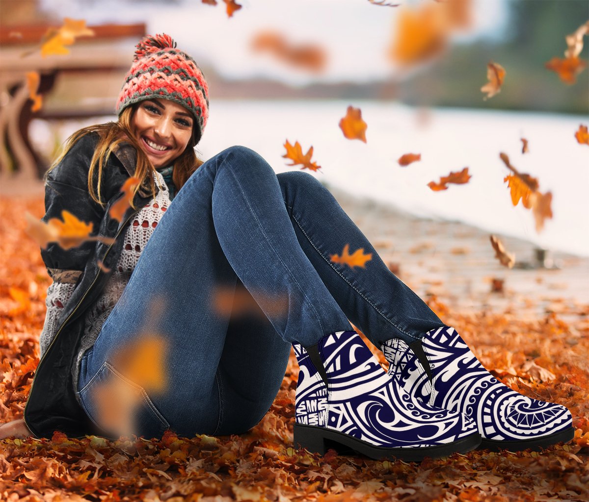 Polynesian Fashion Boots 01 - Polynesian Pride