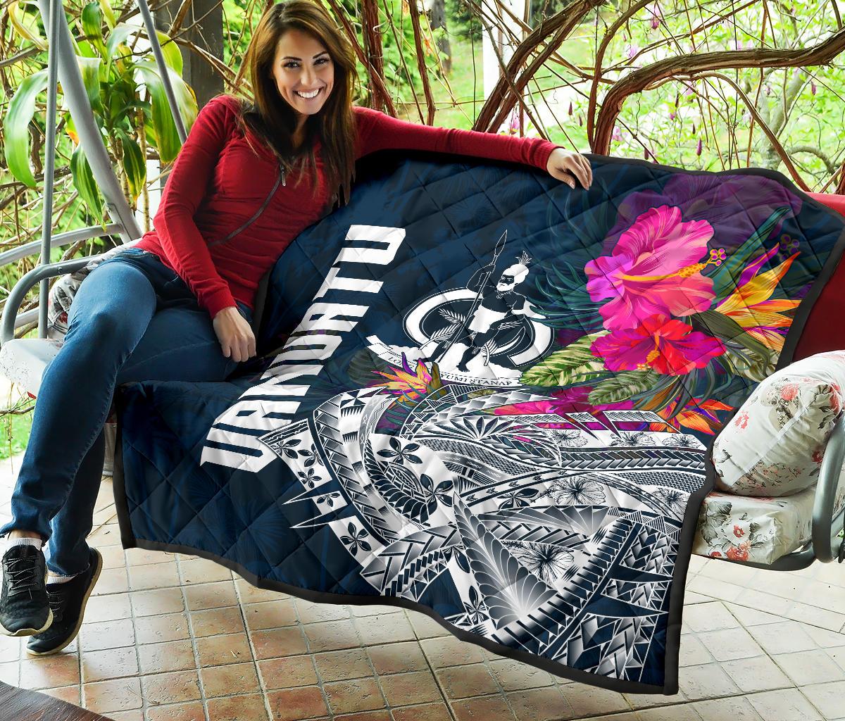 Vanuatu Polynesian Premium Quilt - Summer Vibes - Polynesian Pride