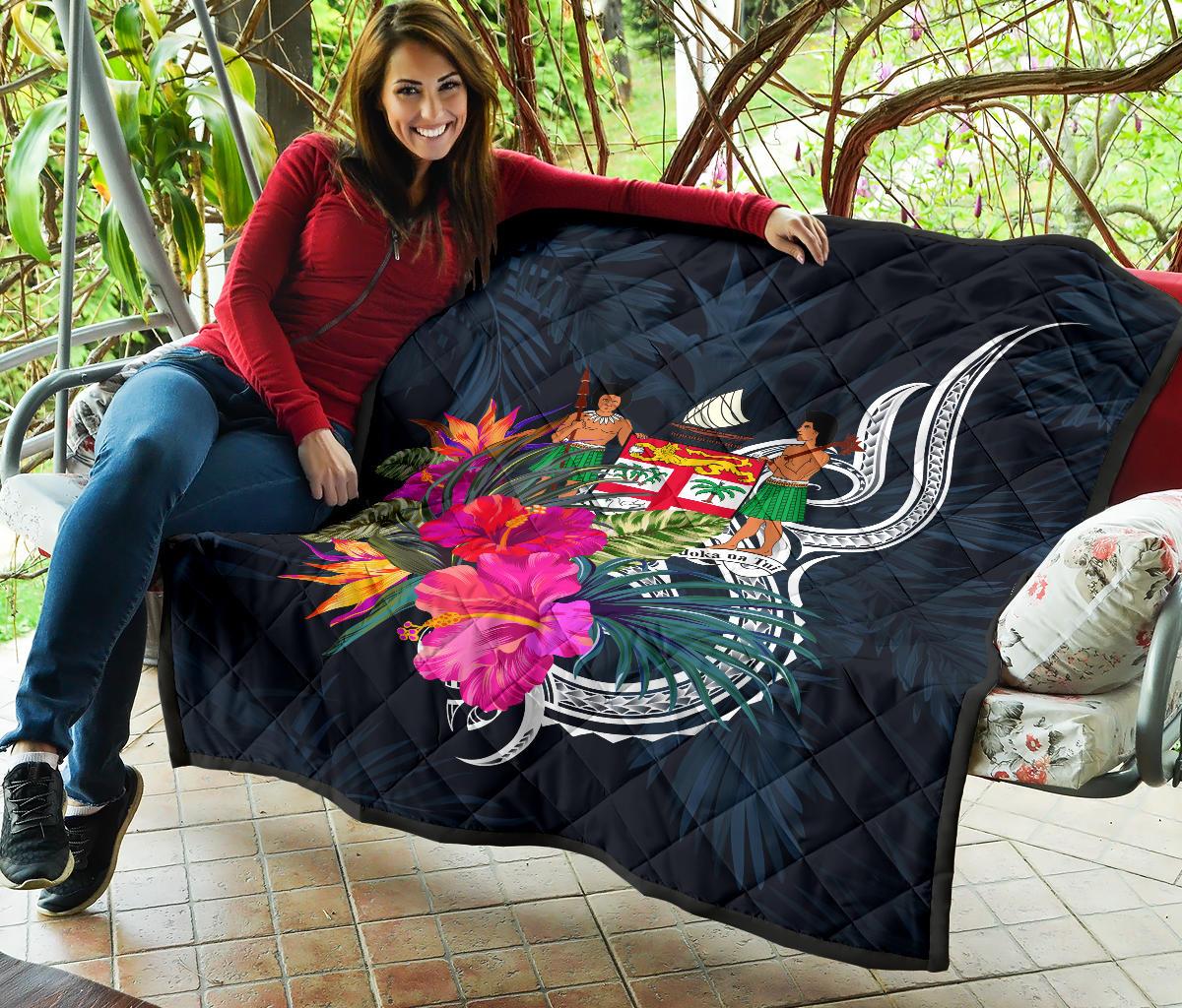 Fiji Polynesian Premium Quilt - Tropical Flower - Polynesian Pride