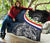 Polynesian Hawaii Premium Quilt - Hawaii Seal With Plumeria Style - Polynesian Pride