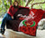 Pohnpei Micronesia Premium Quilt - Coat Of Arm With Hibiscus - Polynesian Pride