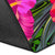 Federated States of Micronesia Polynesian Area Rug - Hibiscus and Banana Leaves - Polynesian Pride