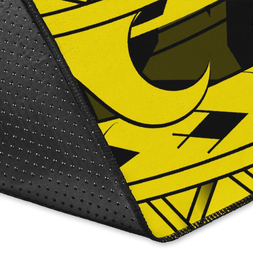 Hawaii Polynesian Turtle Rug - Yellow - Polynesian Pride