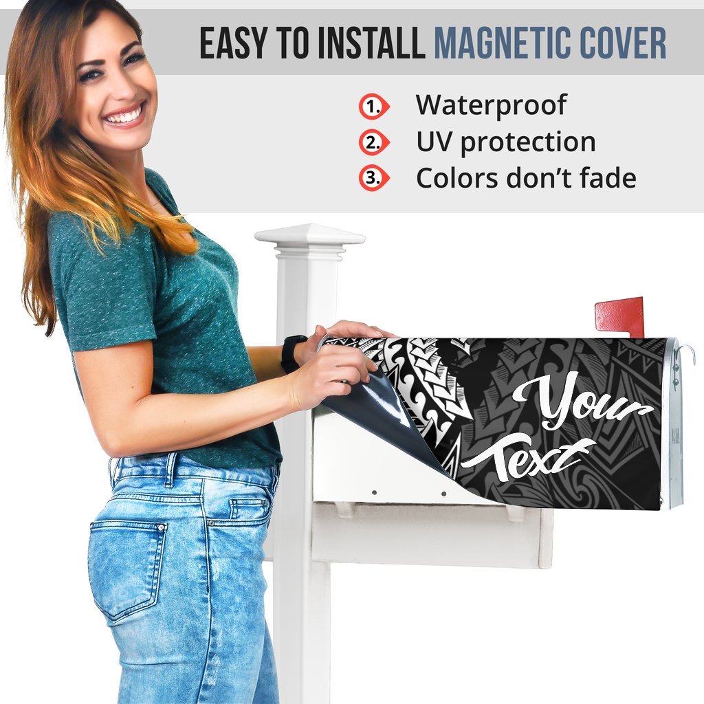 Pohnpei State Mailbox Cover - Custom Personalised Wings Style - Polynesian Pride