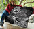 Tonga Premium Quilt - White Shark Polynesian Tattoo - Polynesian Pride