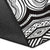 Polynesian Black And White Area Rug - Polynesian Pride