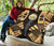 Hawaii Premium Quilt - Polynesian Tattoo Gold - Polynesian Pride