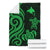 Papua New Guinea Premium Blanket - Green Tentacle Turtle - Polynesian Pride